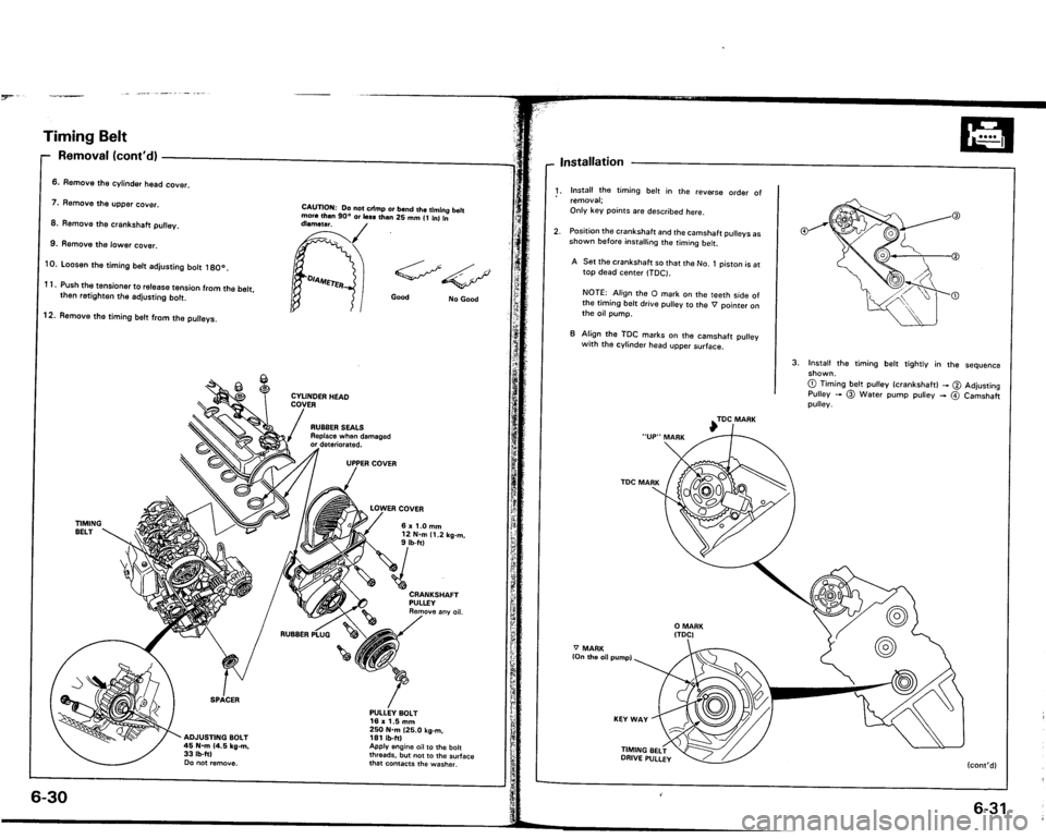 ACURA VIGOR 1993 Service Service Manual ACURA VIGOR 1993 Service Service Manual