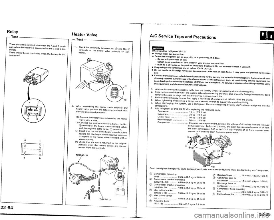 ACURA VIGOR 1993  Service Repair Manual 