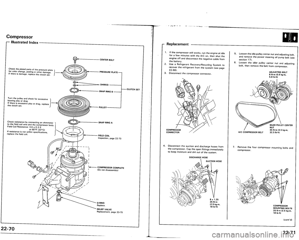 ACURA VIGOR 1993  Service Repair Manual 