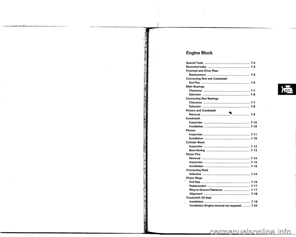 ACURA VIGOR 1993 Service Service Manual ACURA VIGOR 1993 Service Service Manual