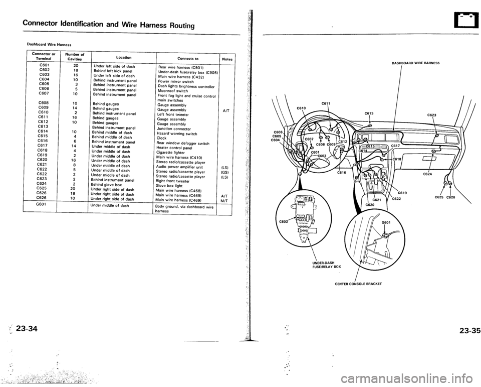 ACURA VIGOR 1993  Service Repair Manual 