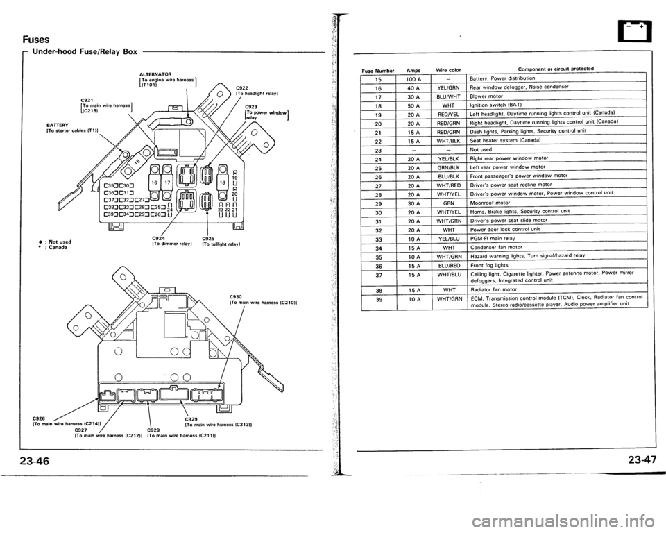 ACURA VIGOR 1993 Service Repair Manual ACURA VIGOR 1993 Service Repair Manual
