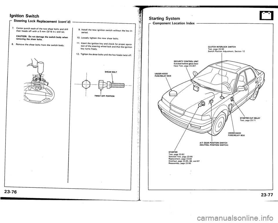 ACURA VIGOR 1993 Service Repair Manual ACURA VIGOR 1993 Service Repair Manual