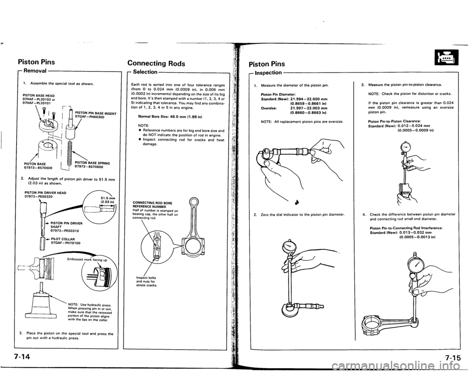 ACURA VIGOR 1993  Service Workshop Manual 