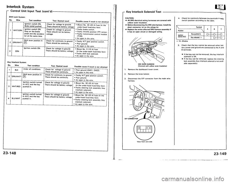 ACURA VIGOR 1993 Service Repair Manual ACURA VIGOR 1993 Service Repair Manual