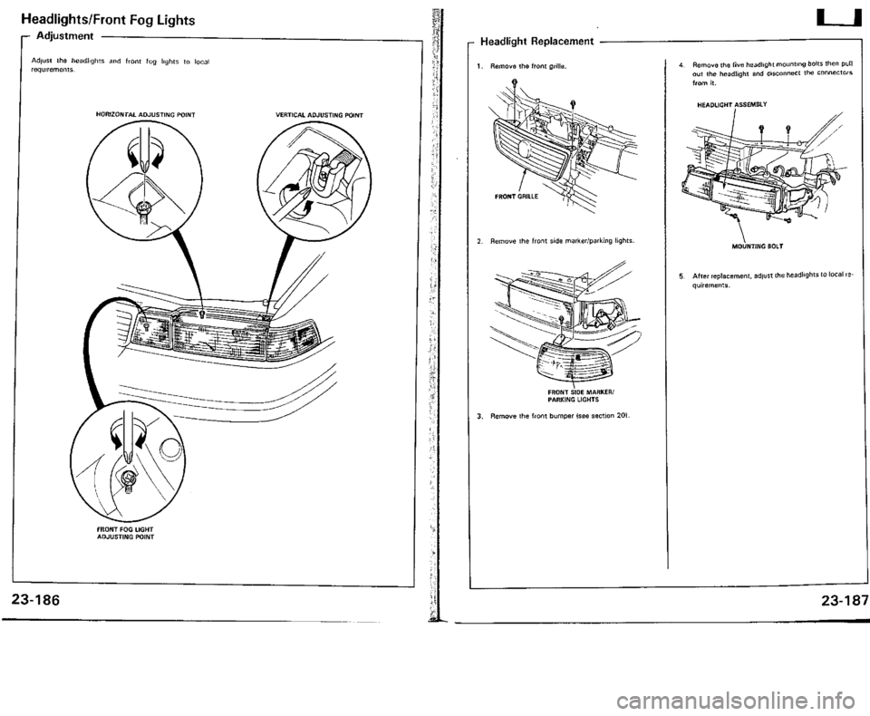 ACURA VIGOR 1993 Service Repair Manual ACURA VIGOR 1993 Service Repair Manual