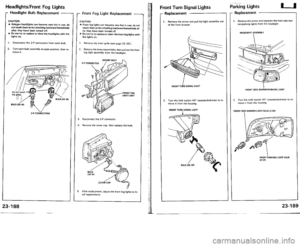 ACURA VIGOR 1993 Service Repair Manual ACURA VIGOR 1993 Service Repair Manual