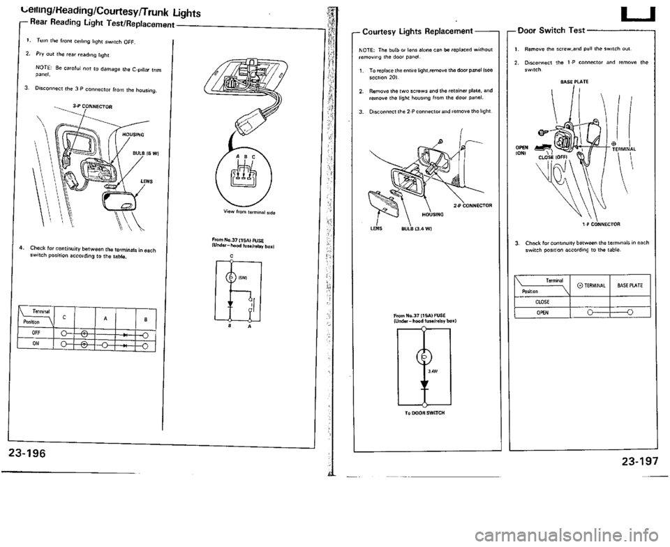 ACURA VIGOR 1993 Service Repair Manual ACURA VIGOR 1993 Service Repair Manual