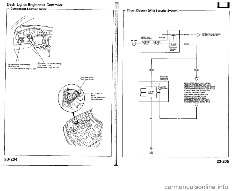 ACURA VIGOR 1993 Service Repair Manual ACURA VIGOR 1993 Service Repair Manual