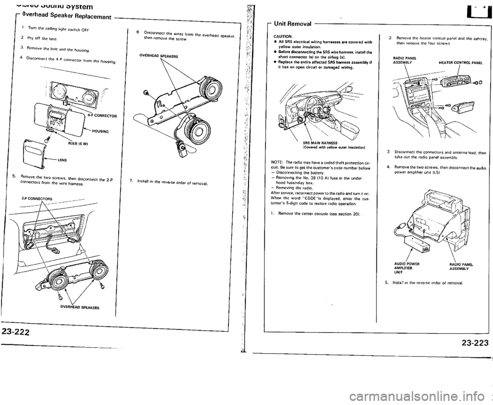 ACURA VIGOR 1993 Service Repair Manual ACURA VIGOR 1993 Service Repair Manual