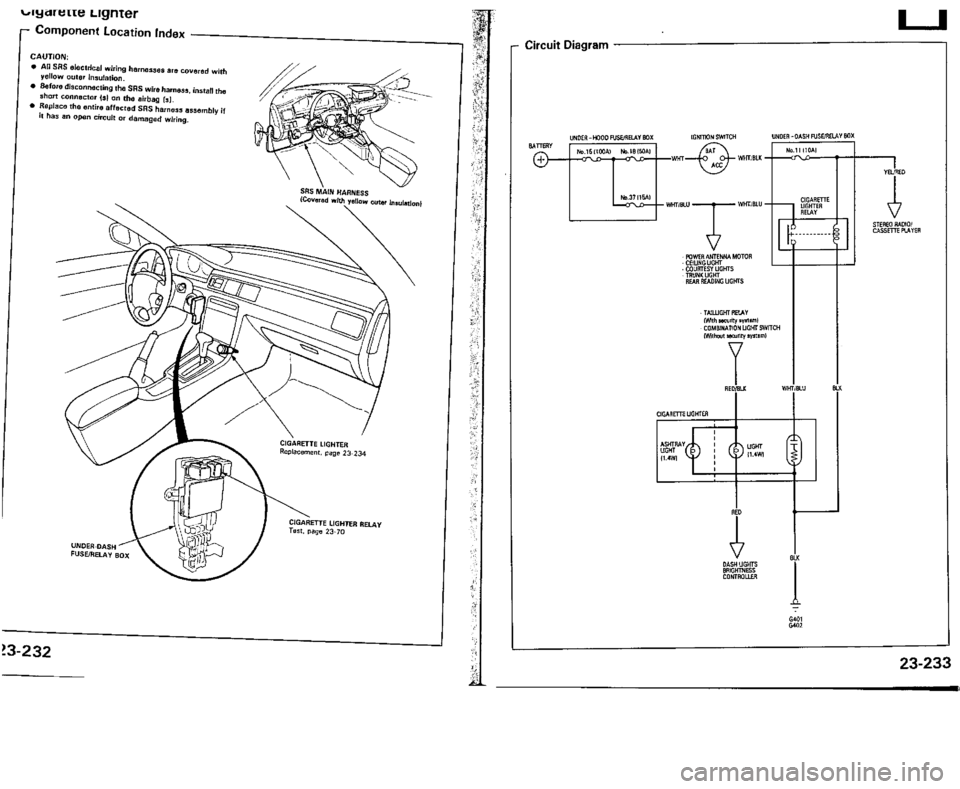 ACURA VIGOR 1993 Service Repair Manual ACURA VIGOR 1993 Service Repair Manual