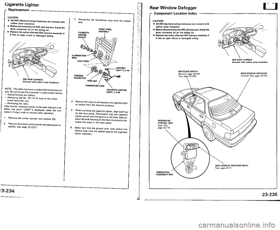 ACURA VIGOR 1993 Service Repair Manual ACURA VIGOR 1993 Service Repair Manual