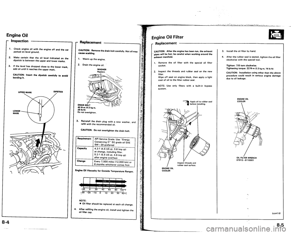 ACURA VIGOR 1993  Service Manual PDF 