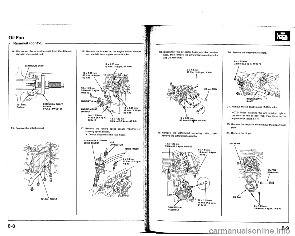 ACURA VIGOR 1993  Service Manual PDF 