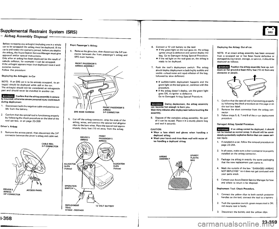 ACURA VIGOR 1993 Service Repair Manual ACURA VIGOR 1993 Service Repair Manual