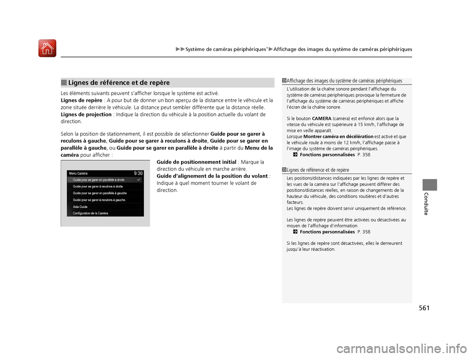 Acura MDX 2018 Manuel du propriétaire (in French) 561
uuSystème de caméras périphériques*uAffichage des images du système de caméras périphériques
Conduite
Les éléments suivants peuvent s’afficher lorsque le système est activé.
Lignes d Acura MDX 2018 Manuel du propriétaire (in French) 561
uuSystème de caméras périphériques*uAffichage des images du système de caméras périphériques
Conduite
Les éléments suivants peuvent s’afficher lorsque le système est activé.
Lignes d