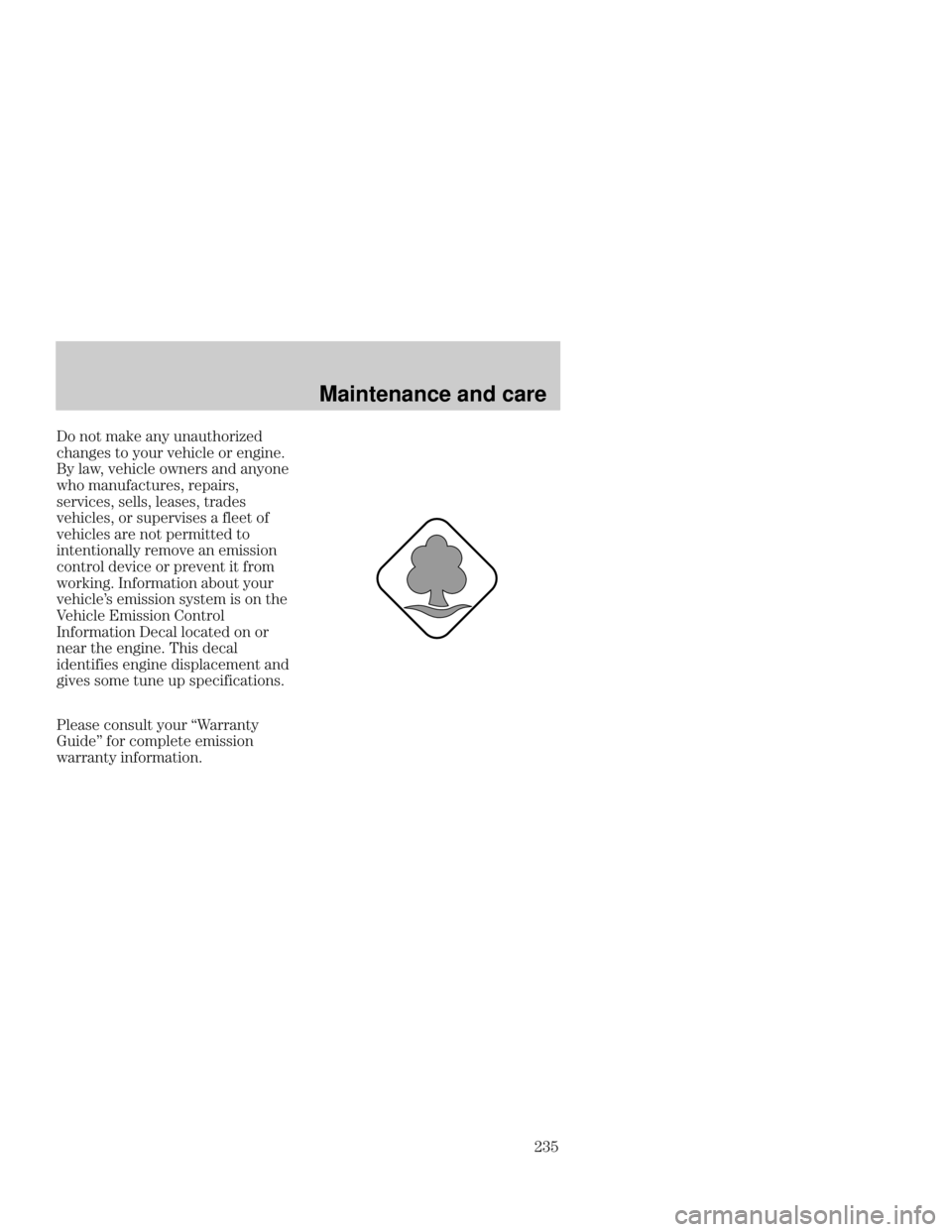 Mercury Mercury Cougar 2000  Owners Manuals Maintenance and care
    $  ( %%$ ")
# $  ( %" &  " 
	(  &  "#  ( 
 %$%"# "!"#
#"&# ## ## $"#
&#  " #%!"&