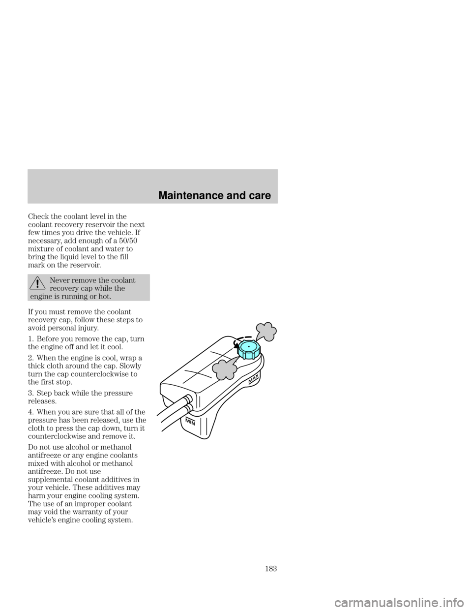 Mercury Mercury Cougar 1999  s User Guide Maintenance and care
	  ( ## "(  *  " (
## "( &#*&- &&*#& ( ",(
+ (! -#) &* ( *  
"&-  "#) #  
!,()& # ## "( " +(& (#
&" (