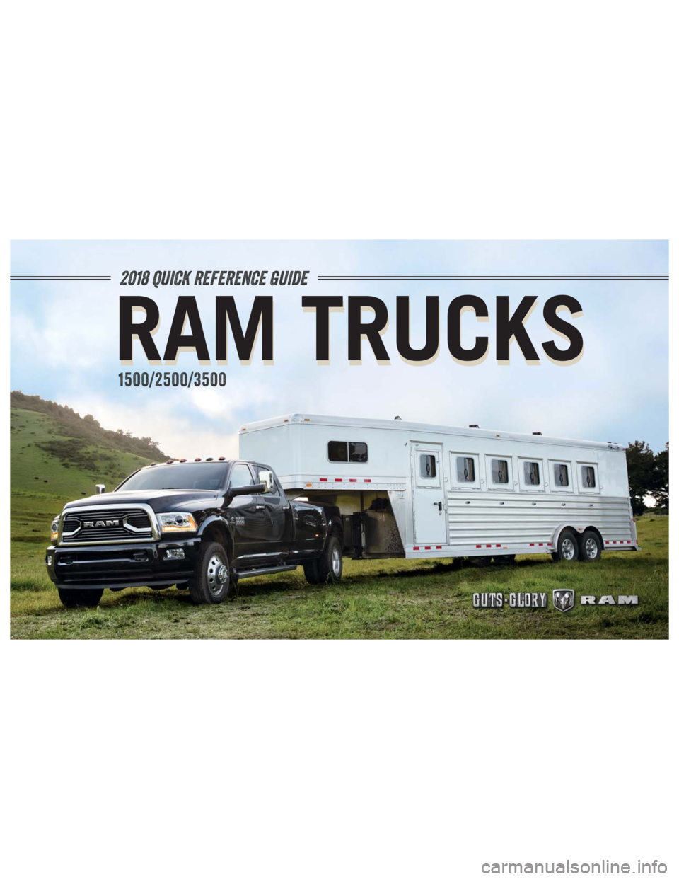 Ram 2500 2018  Quick Reference Guide 