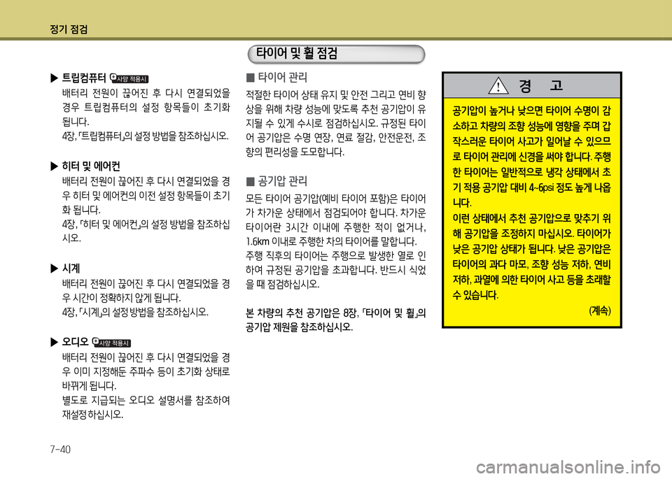 Hyundai Accent 2015 엑센트 RB - 사용 설명서 (in Korean) 4 Hyundai Accent 2015 엑센트 RB - 사용 설명서 (in Korean) 4