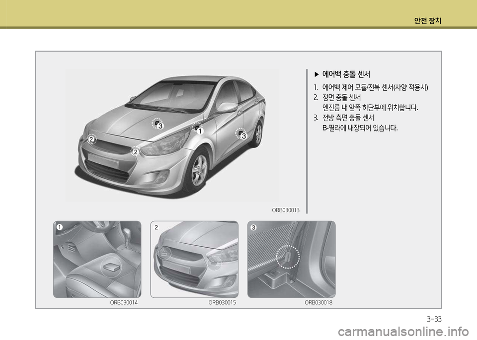 Hyundai Accent 2015 엑센트 RB - 사용 설명서 (in Korean) 1 Hyundai Accent 2015 엑센트 RB - 사용 설명서 (in Korean) 1