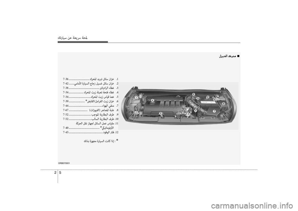 Hyundai Accent 2014  دليل المالك 5 
2
كترايس نع ةعيسر ةحلم
00BB006A00CA006400B8003F001E00B700680088001E n
7-36  ............................... كرحلما ديبرت لئاس نازخ  
.1
7-42  ........يمامل