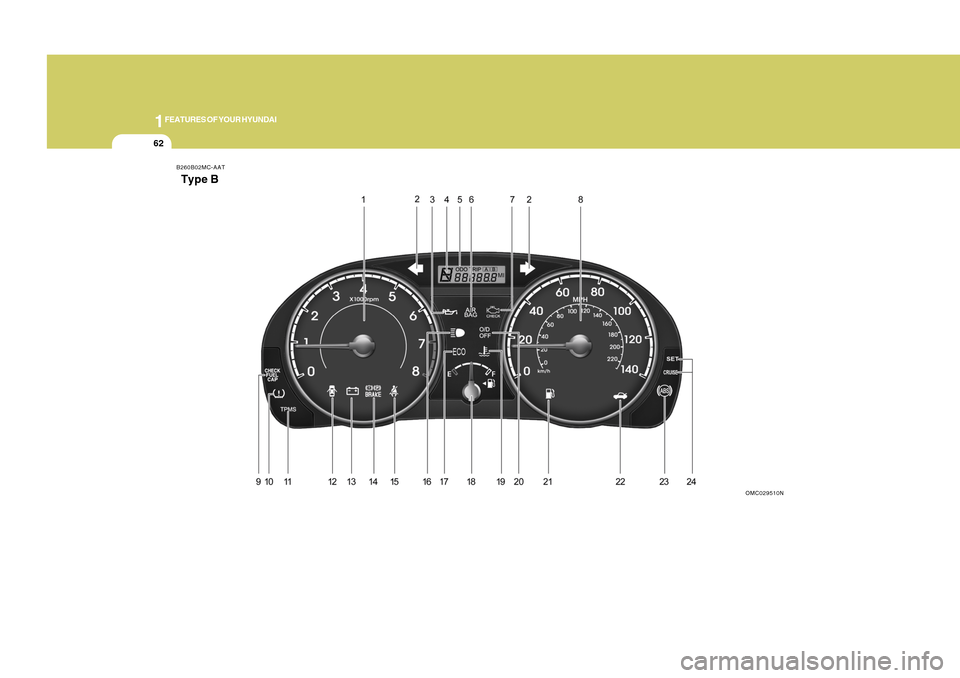 Hyundai Accent 2011 Manual PDF 1FEATURES OF YOUR HYUNDAI62
OMC029510N B260B02MC-AAT
Type B Hyundai Accent 2011 Manual PDF 1FEATURES OF YOUR HYUNDAI62
OMC029510N B260B02MC-AAT
Type B