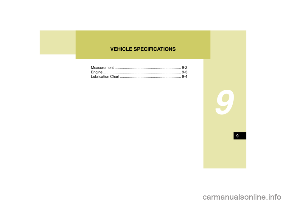 Hyundai Accent 2009 Owners Manual Measurement ................................................................ 9-2
Engine...........................................................................9-3
Lubrication Chart ................ Hyundai Accent 2009 Owners Manual Measurement ................................................................ 9-2
Engine...........................................................................9-3
Lubrication Chart ................