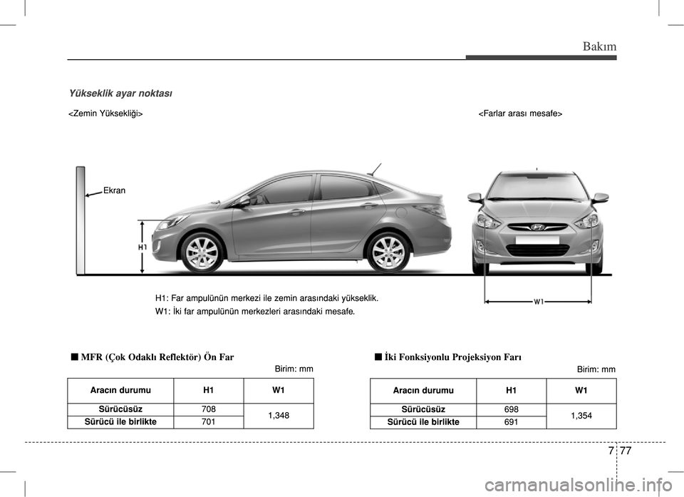 Hyundai Accent Blue 2017  Kullanım Kılavuzu (in Turkish) 