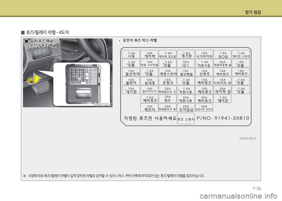 Hyundai Avante 2015 아반떼 MD - 사용 설명서 (in Korean) 4 Hyundai Avante 2015 아반떼 MD - 사용 설명서 (in Korean) 4