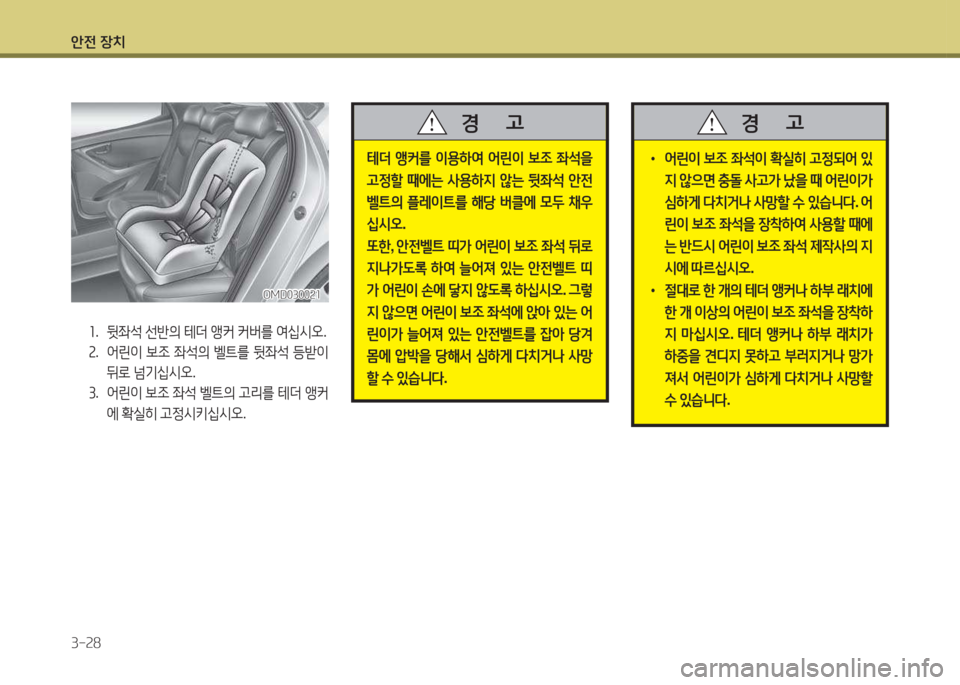 Hyundai Avante 2015  아반떼 MD - 사용 설명서 (in Korean) 1 Hyundai Avante 2015  아반떼 MD - 사용 설명서 (in Korean) 1