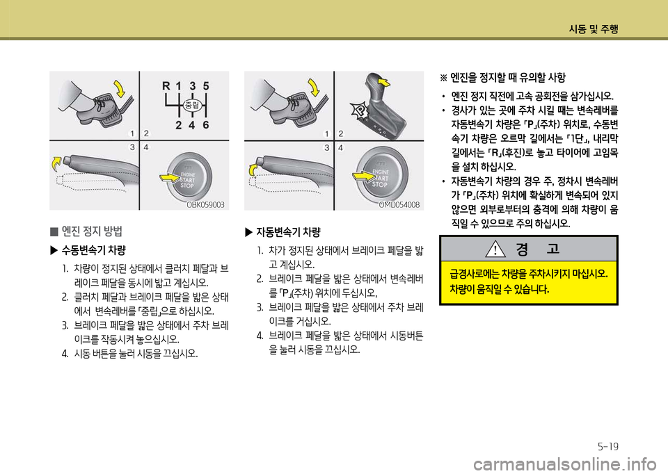 Hyundai Avante 2014  아반떼 MD - 사용 설명서 (in Korean) /d동 및 주B자-소9
OBK0자9003OBK0자9003
 0엔진 4