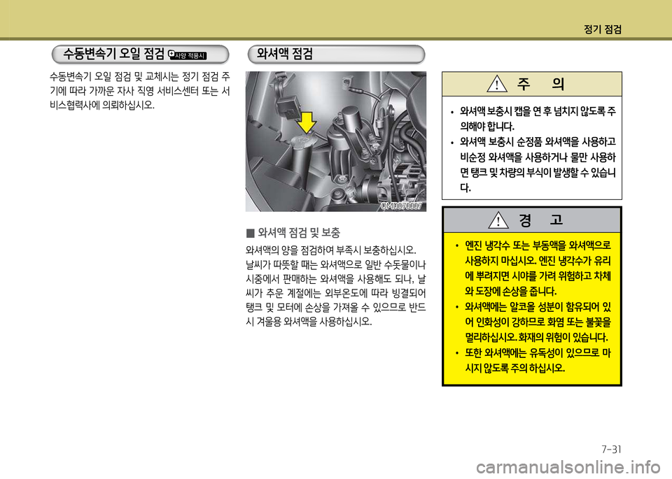 Hyundai Avante 2014  아반떼 MD - 사용 설명서 (in Korean) 4
