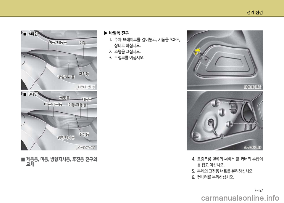 Hyundai Avante 2014 아반떼 MD - 사용 설명서 (in Korean) 4 Hyundai Avante 2014 아반떼 MD - 사용 설명서 (in Korean) 4