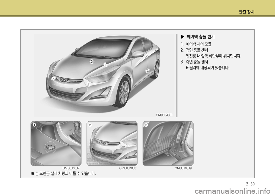 Hyundai Avante 2014  아반떼 MD - 사용 설명서 (in Korean) 1