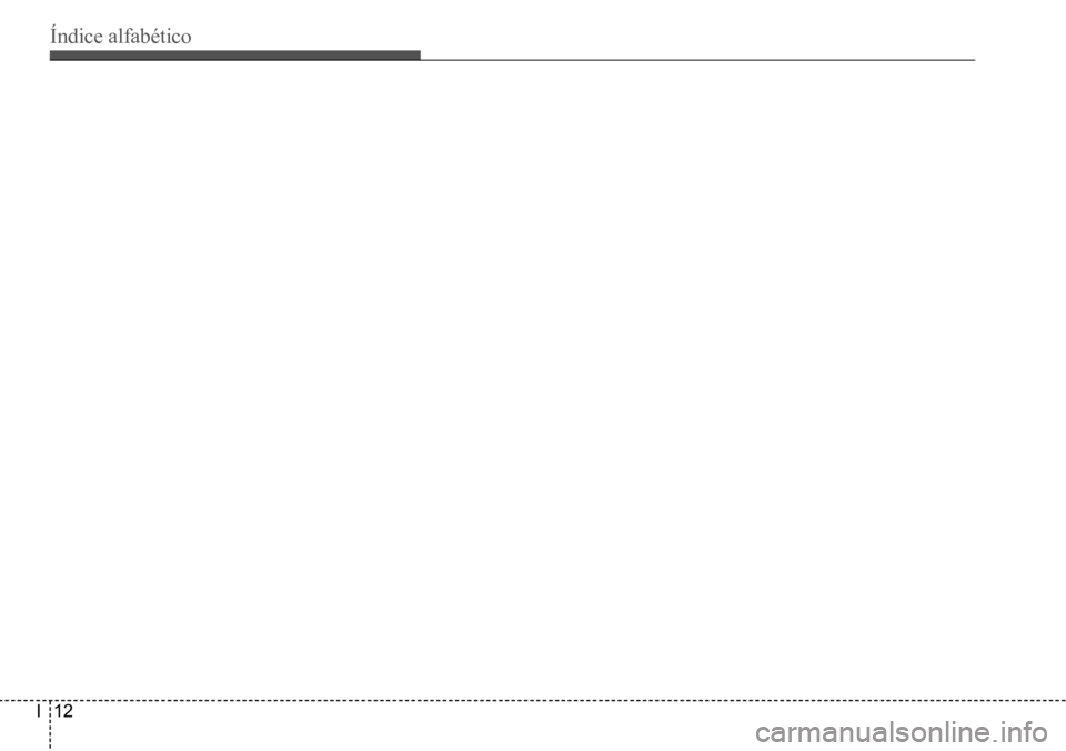 Hyundai Creta 2017  Manual do proprietário (in Portuguese) Índice alfabético
I12    