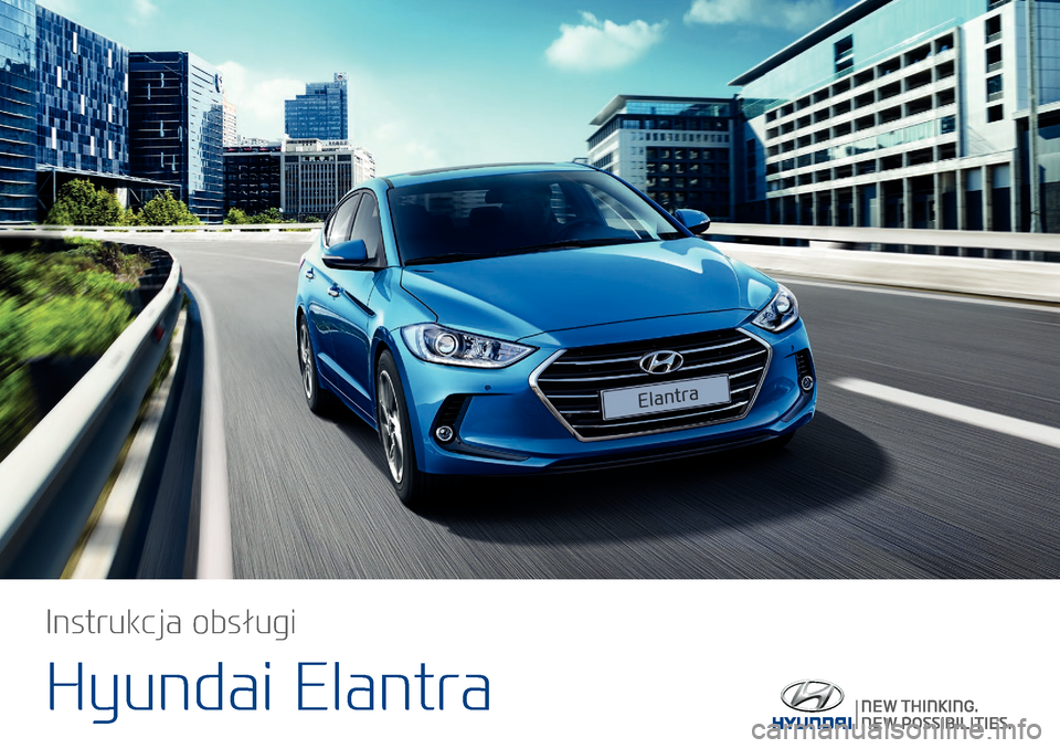 Hyundai Elantra 2016  Instrukcja Obsługi (in Polish) 