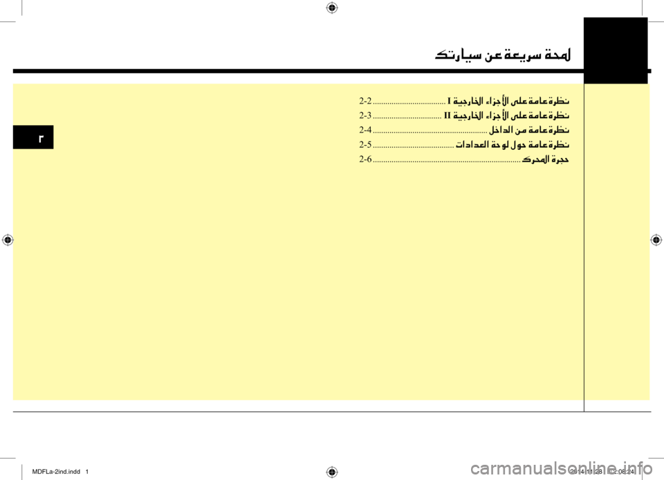 Hyundai Elantra 2016  دليل المالك 0030
00B6004B0067004000CB006B001E00C200A4001E00CF00A500CA0068006B001E00CF000E
2-2 ...................................001EI001E00CF00CB005300670040
2-3
 .................................  II001E00CF00C