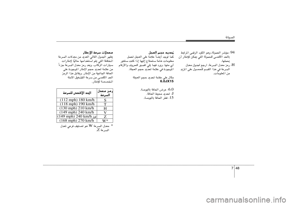 Hyundai Elantra 2013  دليل المالك 48 7
W½UOB«
94 j³ðd*« vLd« œuJ« u¼Ë ¨WuL(« dýR ≠
Ê√ —UÞû sJ1 w²« WuL×K vB_« b(UÐ
ÆUNKL×¹
H ‰bF ‰Ëb lł—« ÆWŽd« ‰bF e— ≠
b¹e*« vKŽ ‰