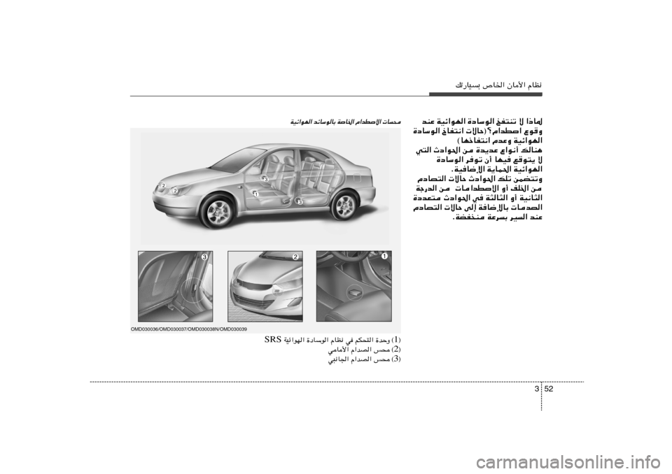 Hyundai Elantra 2013  دليل المالك 52 3
pð—UOÐ ’U)« ÊU_« ÂUE½
bMŽ WOz«uN« …œUÝu« aH²Mð ô «–U*
…œUÝu« ŒUH²½«  ôUŠ®øÂ«bD	« ŸuË
©UNšUH²½« ÂbŽË WOz«uN«
w²« Àœ«u(« s …b