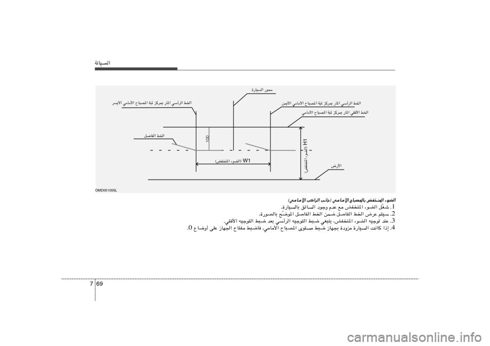 Hyundai Elantra 2011  دليل المالك 69 7W½UOB«
¡uC« 
iHM*« 
ÕU³B*UÐ 
V½Uł® wU_« 
V«d« 
©wU_«
1 Æ Gý
Ò q   ¡uC«   iHM*«   l   ÂbŽ   œułË   ozU«   …—UOUÐ .
2 Æ r²OÝ   ÷dŽ   j)«   q
UH