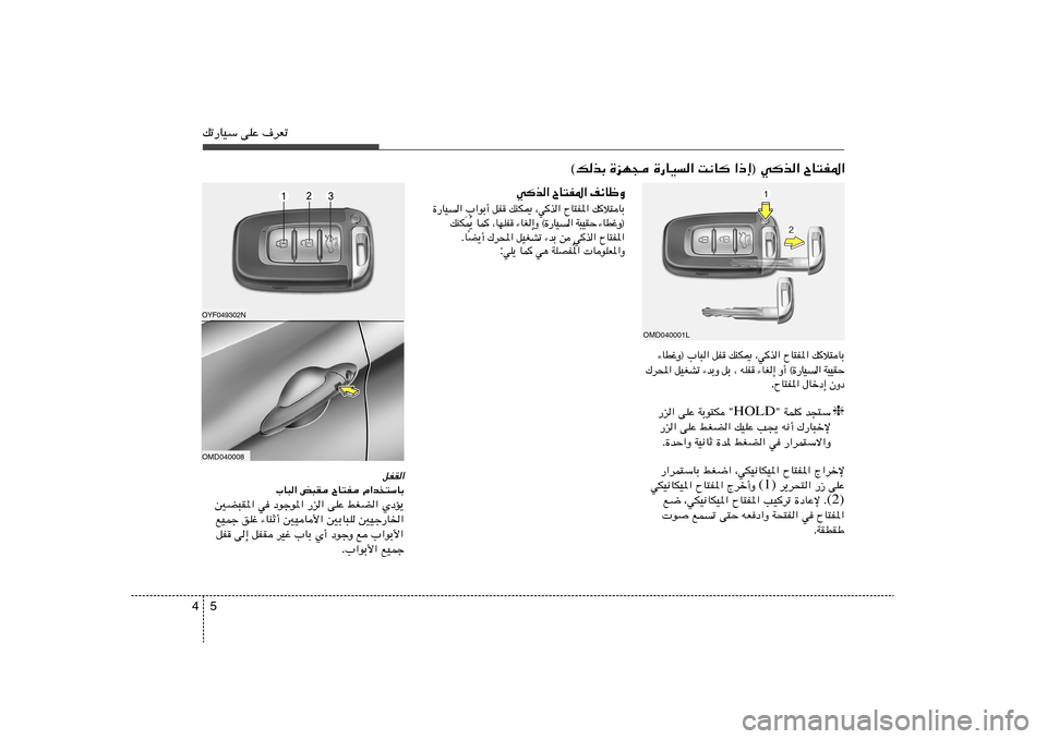Hyundai Elantra 2011  دليل المالك 5 4pð—UOÝ vKŽ ·dFð
ÕU²H*«   «–≈® wc«   X½U   …—UO«   …eN−   ©pcÐ
OMD040001L
pö²UÐ   ÕU²H*«   ¨wc«   pMJ1   qH   ® »U³«
Ë ž D U ¡
Š I O ³ W   