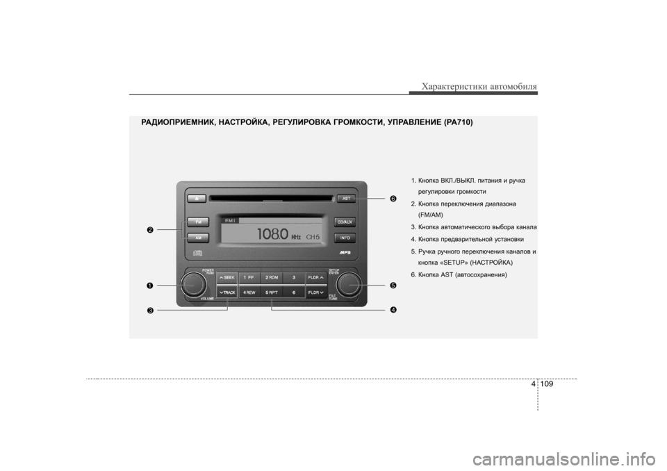 Hyundai Elantra 2009  Owners Manual - RHD (UK. Australia) 4 109
ХZjZdlеjиklиdи Z\lоfо[иeя
1 .  DghidZ  <DE ./<UDE . iblZgby  b  jmqdZ
j_]mebjh\db  ]jhfdhklb
2.  DghidZ  i_j_de