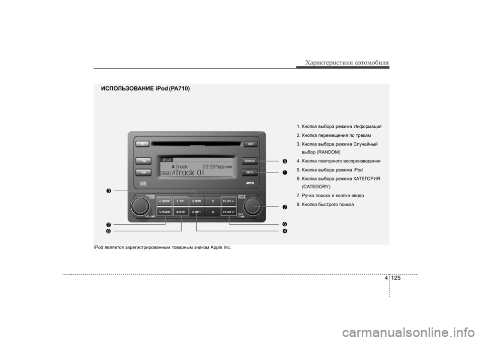 Hyundai Elantra 2009  Owners Manual - RHD (UK. Australia) 4 125
ХZjZdlеjиklиdи Z\lоfо[иeя
1 .  DghidZ  \u[hjZ  j_`bfZ  BgnhjfZpby  
2.  DghidZ  i_j_f_s_gby  ih  lj_dZf
3.  Dghi