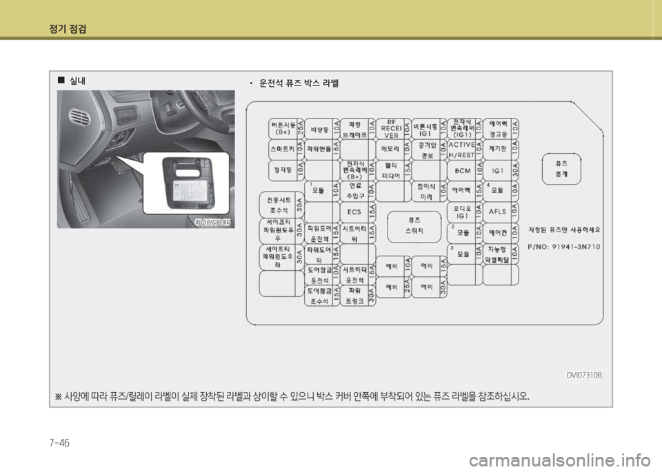 Hyundai Equus 2015  에쿠스 VI - 사용 설명서 (in Korean) 정기 4
