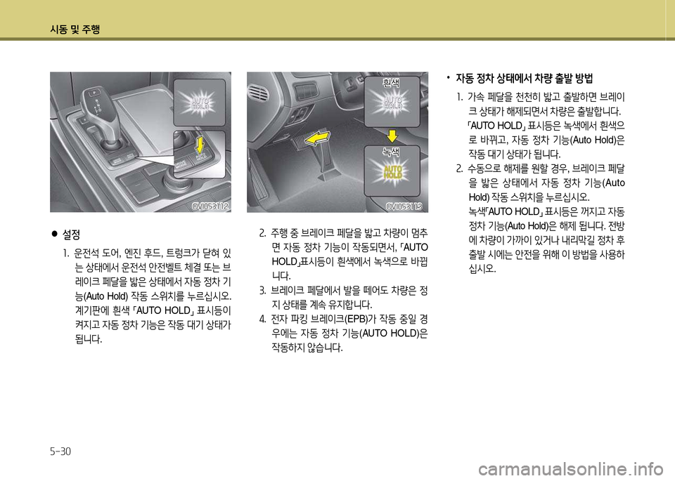 Hyundai Equus 2013  에쿠스 VI - 사용 설명서 (in Korean) /d동 및 주B 자-30
 
●
설정
좌.  운전-