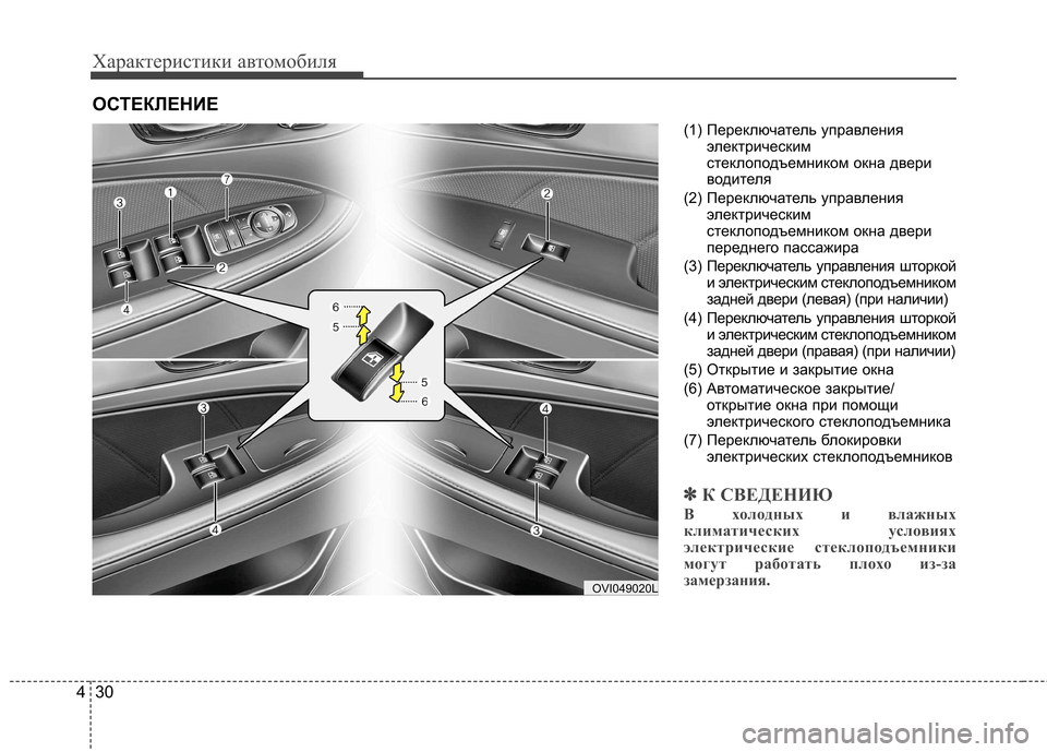 Hyundai Equus 2012 Инструкция по эксплуатации (in Russian) Характеристики автомобиля
30
4
(1) Переключатель управления
электрическим
стеклоподъемником окна двери
водит Hyundai Equus 2012 Инструкция по эксплуатации (in Russian) Характеристики автомобиля
30
4
(1) Переключатель управления
электрическим
стеклоподъемником окна двери
водит