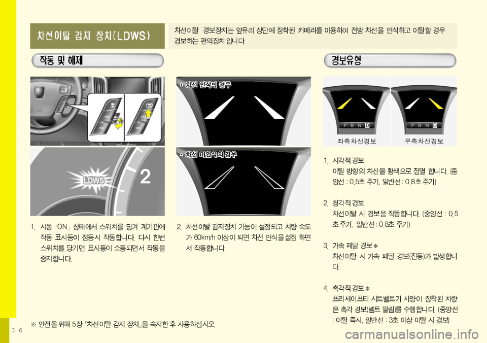 Hyundai Equus 2012  에쿠스 VI - 사용 설명서 (in Korean) 16    