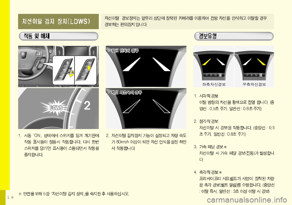 Hyundai Equus 2012 에쿠스 VI - 사용 설명서 (in Korean) 16 Hyundai Equus 2012 에쿠스 VI - 사용 설명서 (in Korean) 16