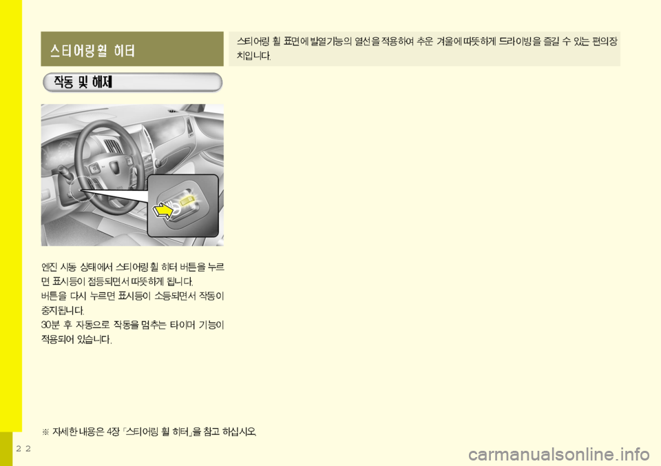 Hyundai Equus 2012  에쿠스 VI - 사용 설명서 (in Korean) 22  